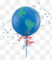 30in Globe Earth - Red Emoji,Globe Emoji Png