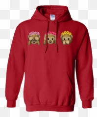 Emoji - Emoji Monkeys Flower Crown T Shirt U0026 Hoodie,Red Flower Emoji
