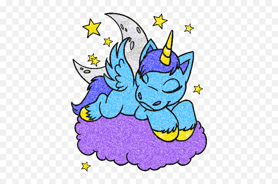Unicorn Glitter Gif Picgifscom - Unicorn Kids Coloring Sheets Emoji,Unicorn Emoticons