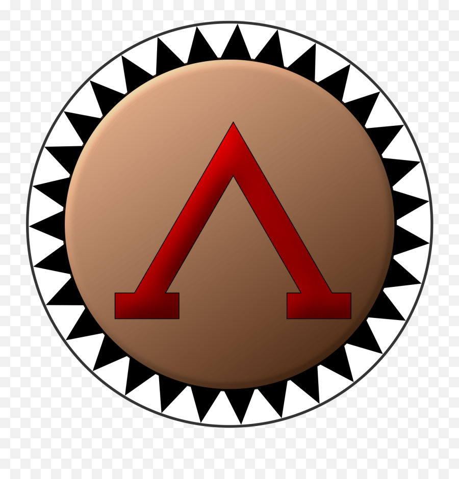 Shield Spartan Clipart - Spartan Shield Clipart Emoji,Spartan Emoji