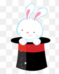 Circo Zwd Magic Hat Rabbit Png Minus - Rabbit In A Hat Clipart Emoji,Circus Emoji