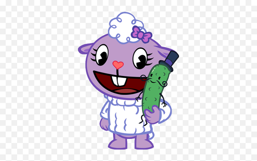 Happytreefriends Lammy Htf Mrpickles - Happy Tree Friends Lammy Emoji,Purple Pickle Emoji