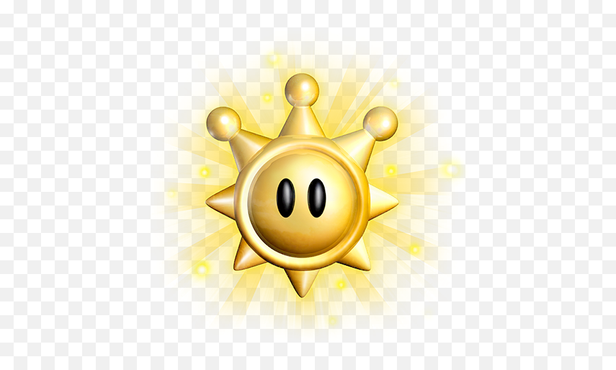 Shine Sprite Details - Super Mario Sunshine Shine Sprite Emoji,Yoshi Emoticon