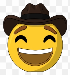 Sheriff Emoji - Smiley