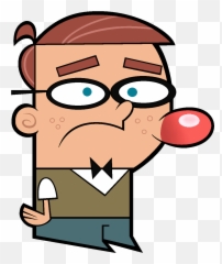 nerdy glasses png - Download Fairly Odd Parents Nerd Boil Kid Emoji