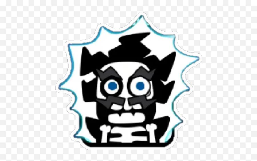 Royale Emoji Pack 4 Sticker Fan - Clash Royale Black And White Emote,Cthulhu Emoji