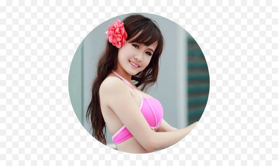 Hot Asian Bikini Girl Live Wallpaper Apks Android Apk - Girly Emoji,Emoji Backgrounds For Girls