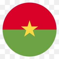 Burkina Faso - Burkina Faso Circle Flag Emoji,Morocco Flag Emoji