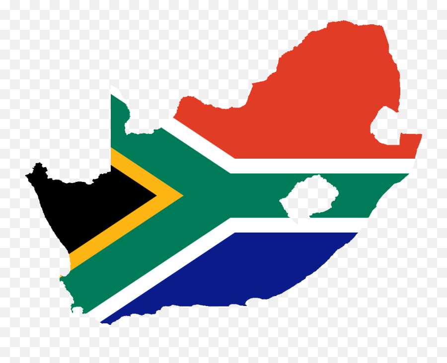 South African Flag Colours - South Africa Flag Country Emoji,African Flag Emoji