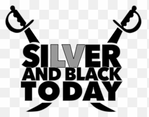 Silver And Black Today Logo - Raiders Png Emoji