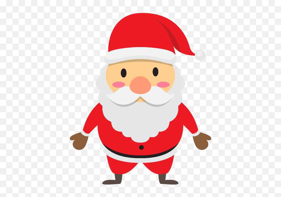 Santa Clipart Emoji Santa Emoji Transparent Free For - Christmas Design Png Clipart,Christmas Emojis