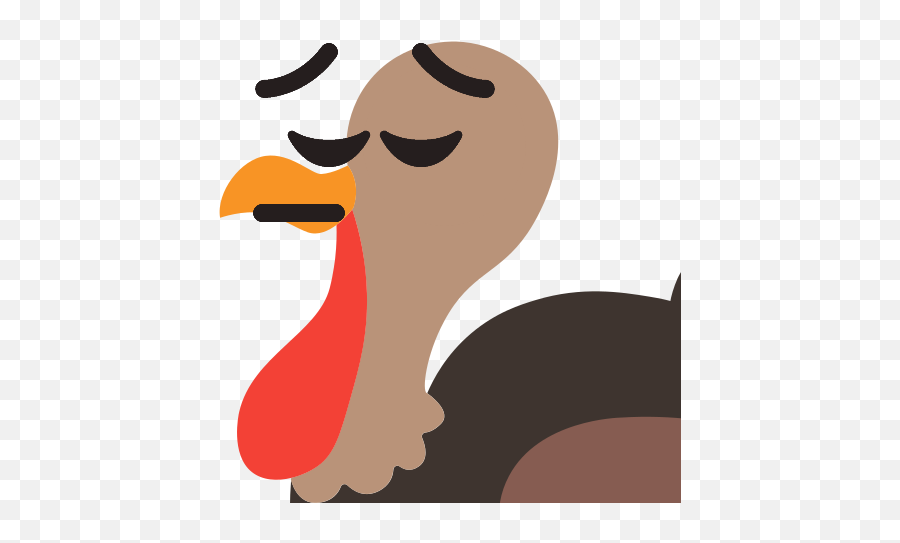 Turkeypensive - Cartoon Emoji,Turkey Emoji