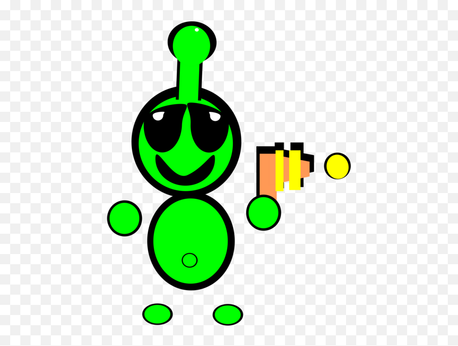 Alien Green Creature - Marslakók Png Emoji,Moon Emoji Meme