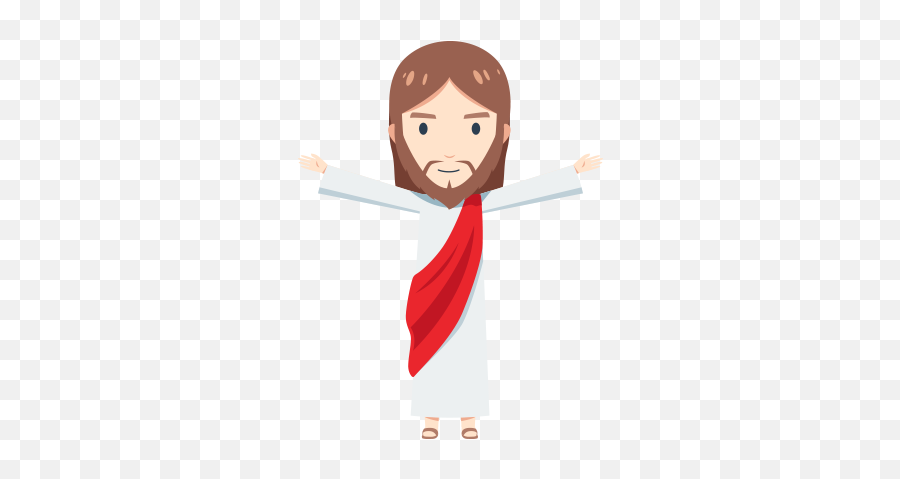 Pocket Jesus Sticker And Emojis - Jesus Sad Face Cartoon,Jesus Emoji