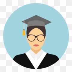 Picture - Student Icon Png Emoji,Cap And Gown Emoji