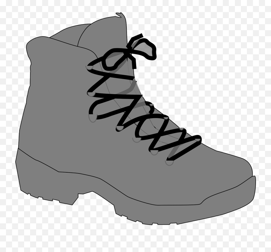 Boot Lace Fastened Tied Footwear - Boot Clipart Emoji,Emoji Shoe Laces