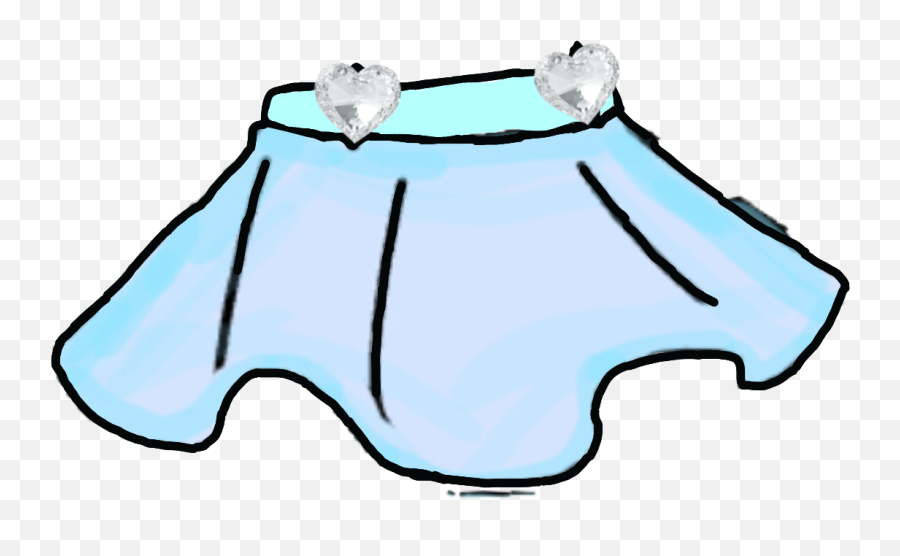 Gacha Life Gachalife Skirt Diamond - Clip Art Emoji,Emoji Baseball And Diamond