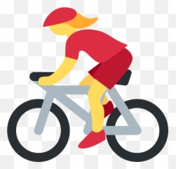 Twemoji2 1f6b4 - Bike Emoji Girl,Bicycle Emoji