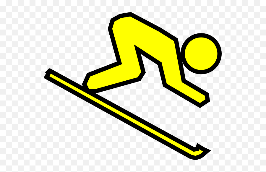 Skier Vector Transparent Png Clipart - Clipart Cartoon Skier Emoji,Skiing Emoticon