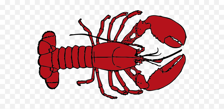 Lobster Outline Clip Art - Clip Art Lobster Emoji,Lobster Emoji Iphone