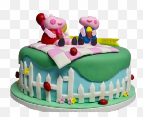 Peppa Pig Cake - Png Emoji