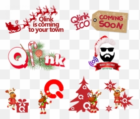 Qlink - Clip Art Emoji,Merry Christmas Emoji