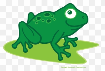 Free Frog Clipart - On Lilypad Emoji