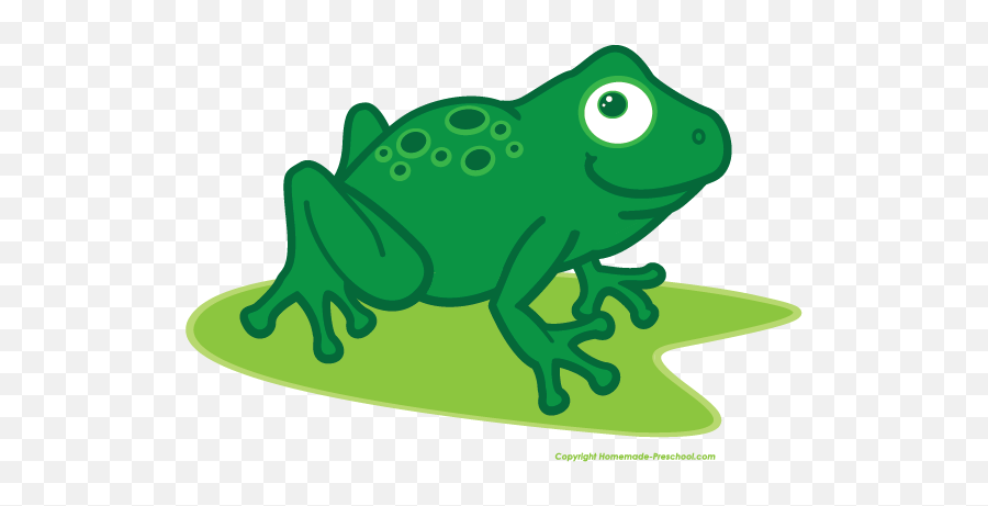 Free Frog Clipart - Frog On Lilypad Clipart Emoji,Frog Emoji Transparent