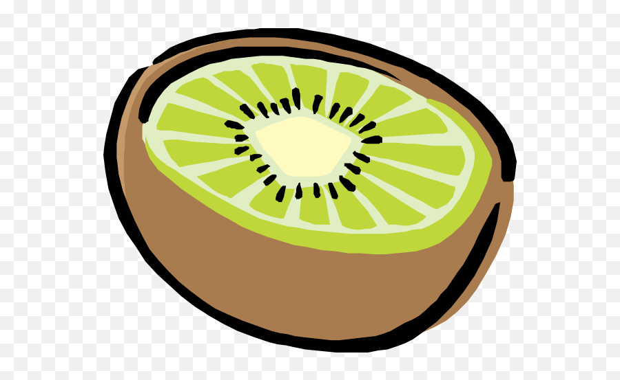 Kiwi Frucht Clipart - Kiwi Fruit Clip Art Emoji,Kiwi Emoji