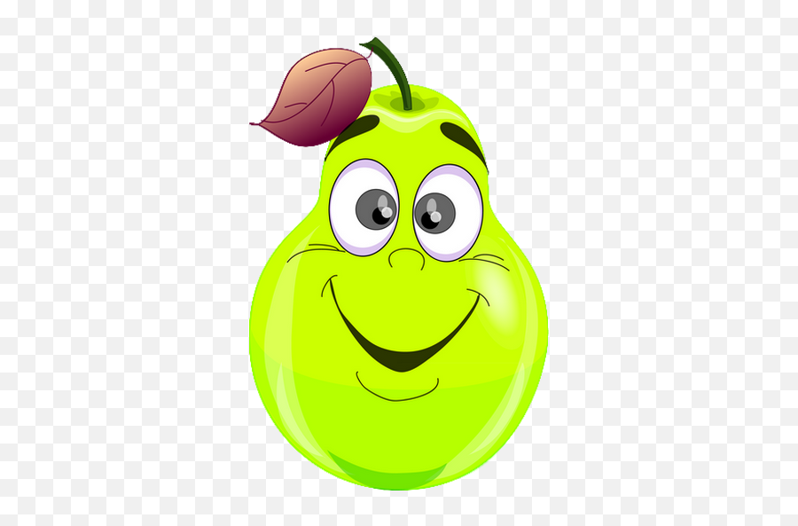 Ar Poire Vert Heureux - Poire Clipart Emoji,Ar Emoji