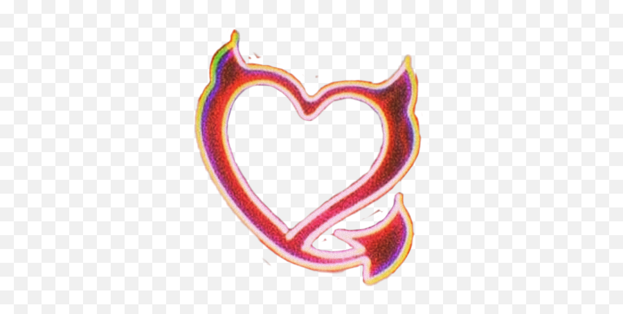Neon Heart Hearts Neonart - Sticker By Stoner Heart Emoji,Stoner Emoji