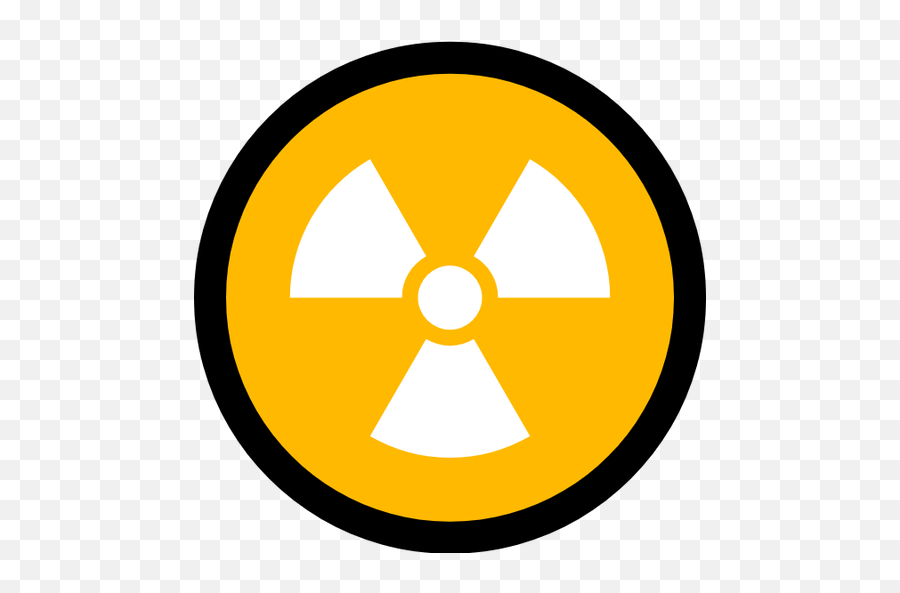 Emoji Image Resource Download - Nuclear Symbol,Radioactive Emoji