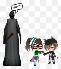 Gacha And Granny Emoji,Granny Emoji