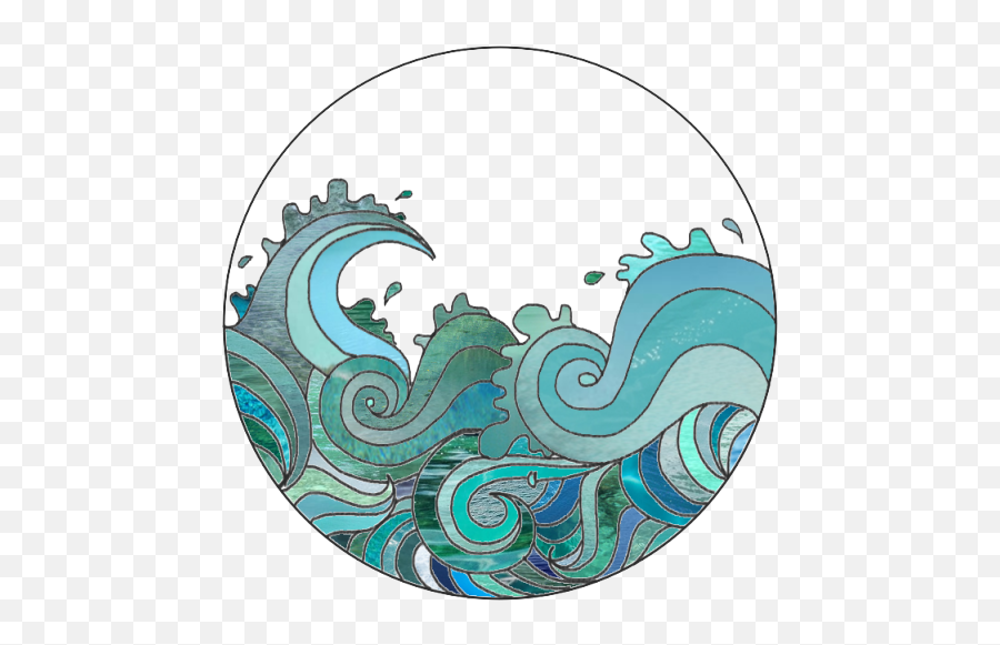 Drawing Wave Clip Art - Ocean Waves Png Download 500500 Drawing Ocean Waves Emoji,Wave Emoji Transparent