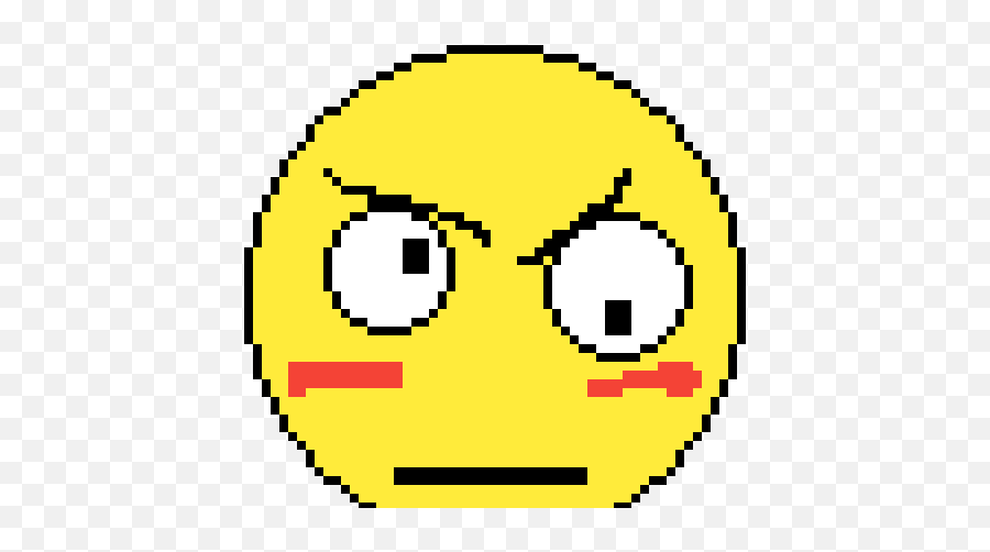 Pixilart Derpy Angry Warrior Emoji By Blueleader - Watchmen Spreadsheet Pixel Art Emoji,Minecraft Emoji