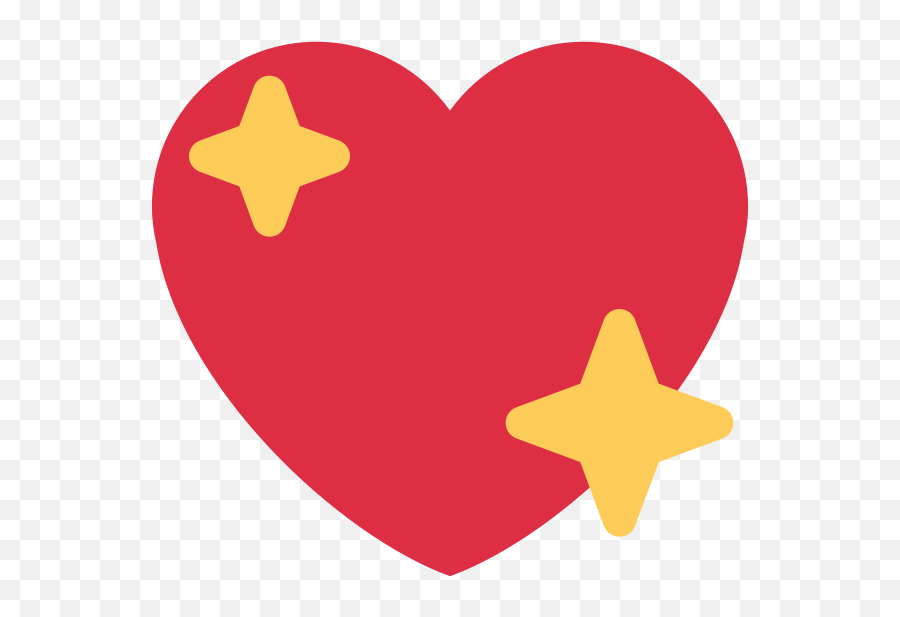 Twemoji12 1f496 - Sparkling Heart Emoji,Red B Emoji Meme