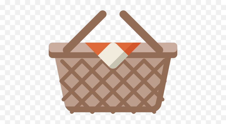 Basketstorage Basketillustrationhome Accessoriespicnic - Vector Picnic Basket Png Emoji,Picnic Emoji