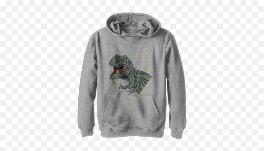 New Grey Dinosaur T - Shirts Tanks And Hoodies Design By Humans Child Mandalorian Sweatshirt Emoji,Velociraptor Emoji
