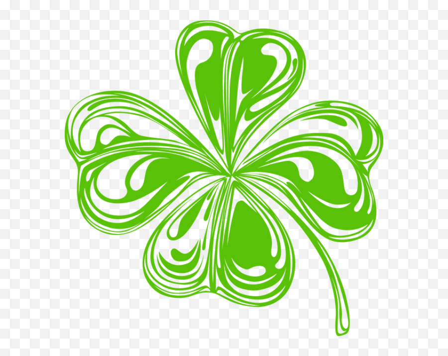 Shamrocks St Patricks Day Shamrock - St Day Clip Art Emoji,St Patrick's Day Emojis