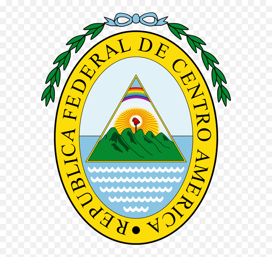 Escudo De La República Federal De - Escudo De La Republica Federal De Centroamerica Emoji,Guatemalan Flag Emoji