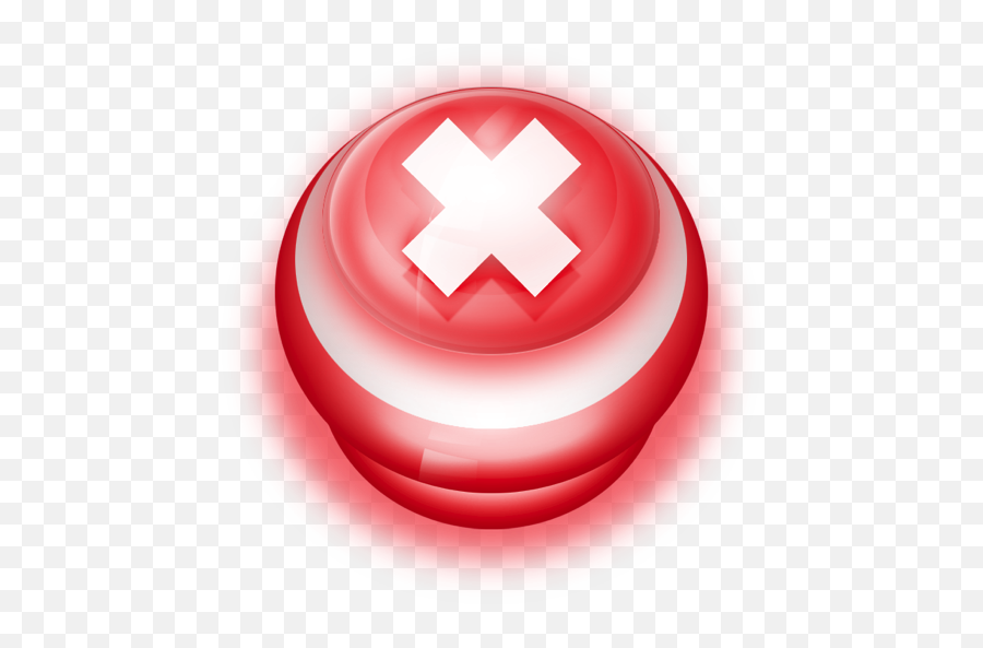 Button Red Cancel Icon - Button Red Exit Png Emoji,Cancel Emoji