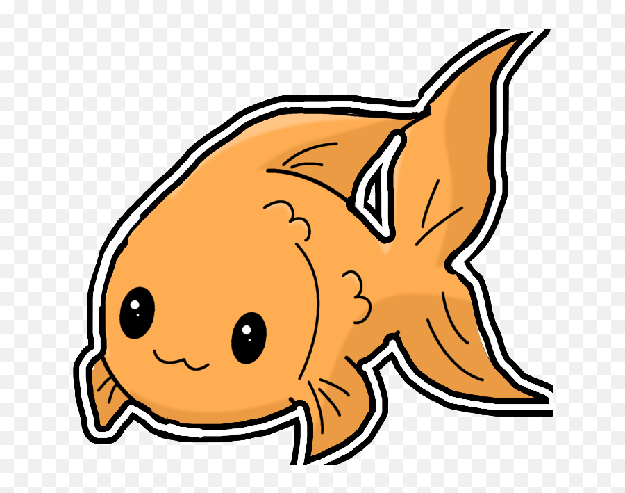 Sticker - Kawaii Cartoon Fish Transparent Background Emoji,Emoji Pez