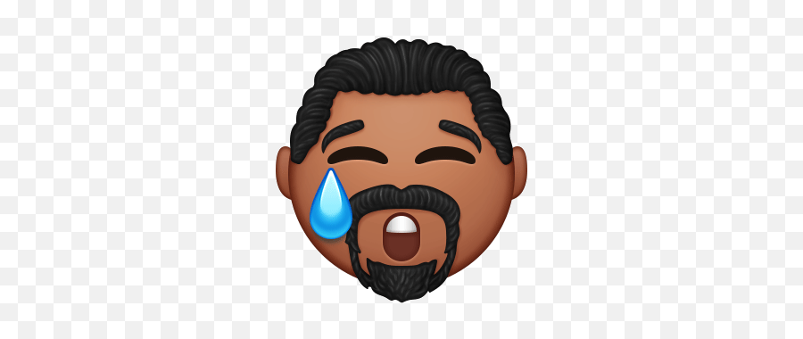 Gloji - George Lopez Head Png Emoji,Beard Emoji