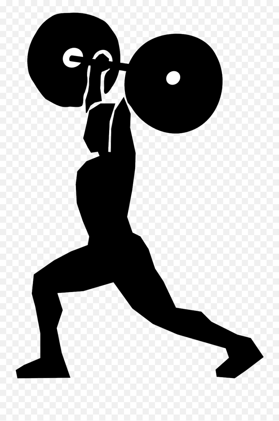 Bodybuilding Muscles Human - Cartoon Person Lifting Weights Emoji,Weight Lifting Emoji