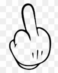 Middlefinger Hand Comichands - Mickey Mouse Hand Drawings Emoji,Nice Hand Emoji