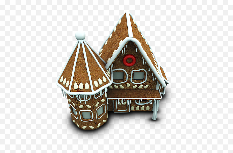 Candy House Icon - Merry Christmas Stickers For Facebook Emoji,House Candy House Emoji