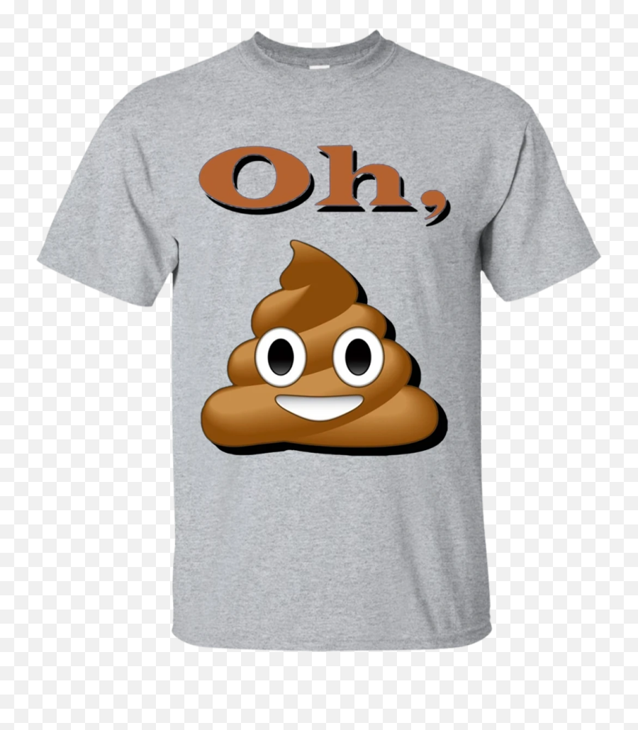 Oh Poop Funny Emoji T - Adam Cole T Shirt,Oh Well Emoji