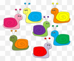 Whos Ready For Spring - Group Of Snails Cartoon Emoji,Snail Emoticon