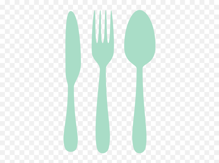 Spoon Fork Cutlery Heart Clip Art At - Vetor Talheres Restaurante Png Emoji,Silverware Emoji