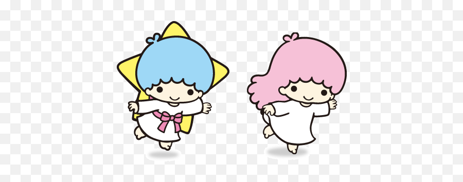 Kiki Lala - Little Twin Star Png Transparent Emoji,Twin Dancer Emoji